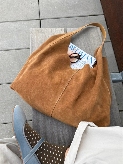 Suede Siena Bag