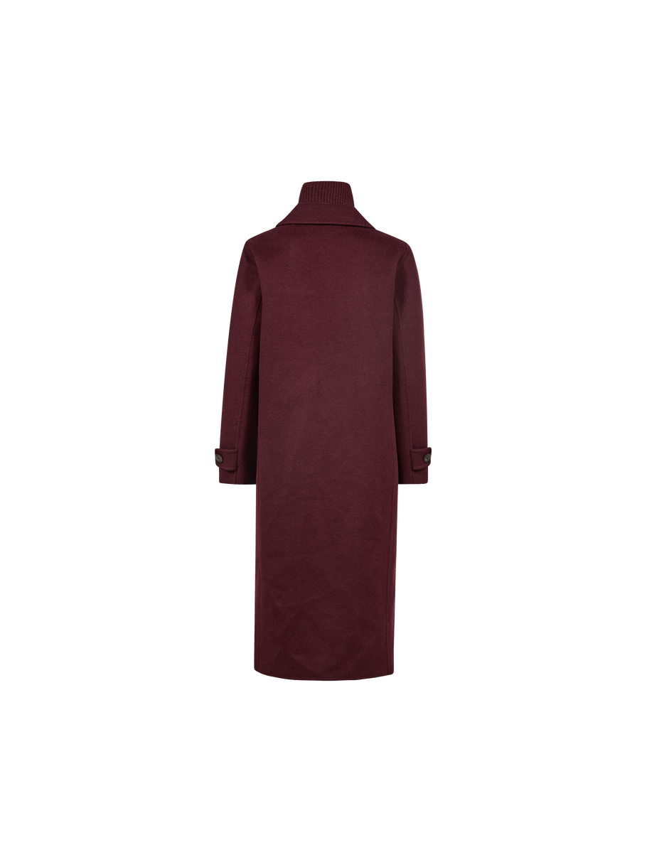 Mmalva Loisa Mock Neck Coat