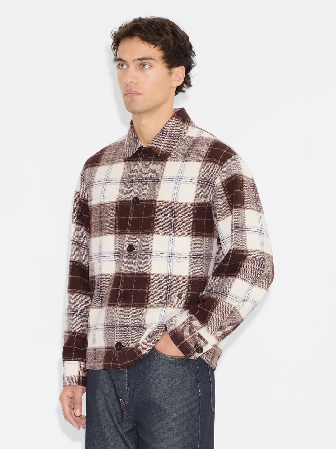 Mildew Check Overshirt