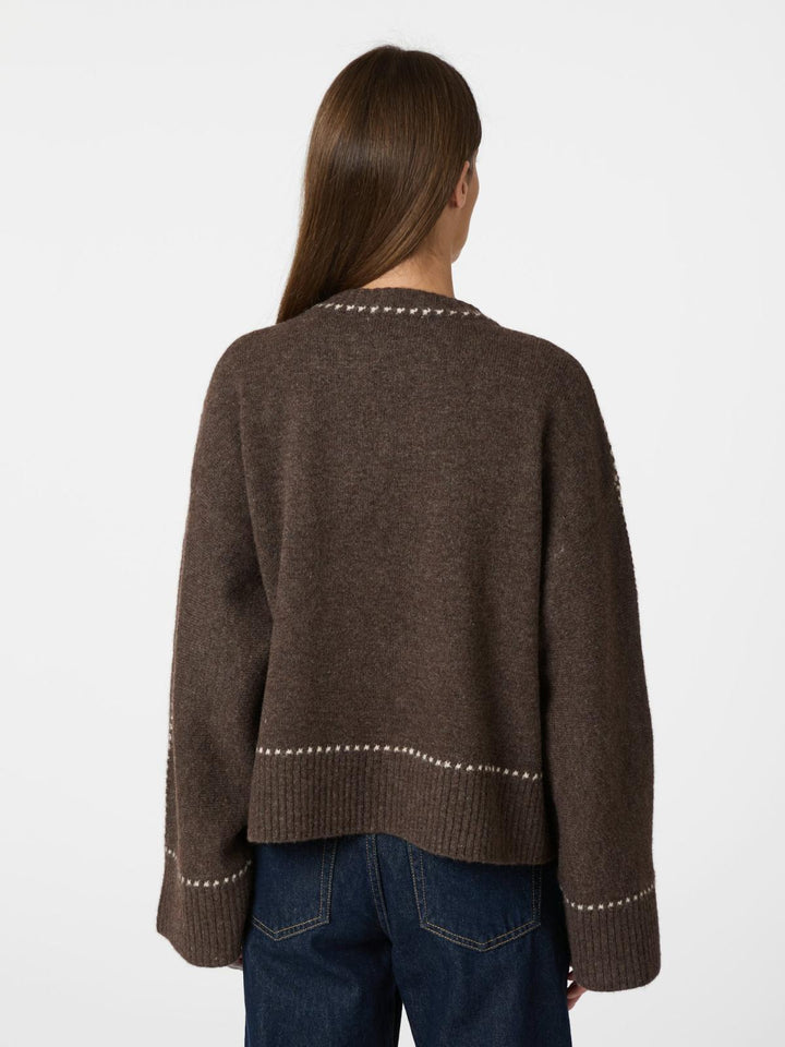 Reome Knit Stitch Blouse