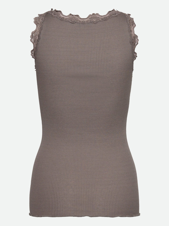 RWBabette Silk SL U-neck Lace Top