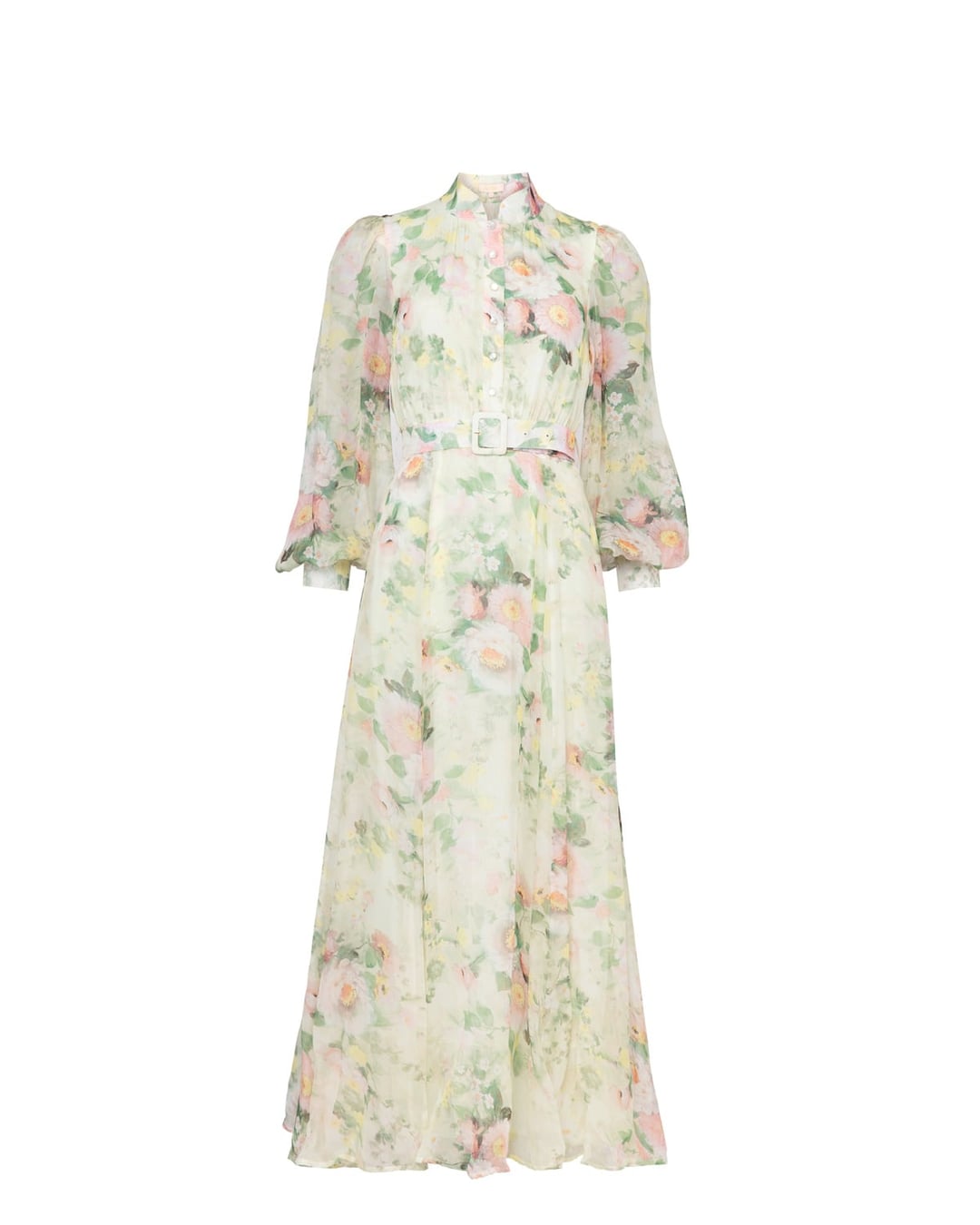 Organza Belt Dress
