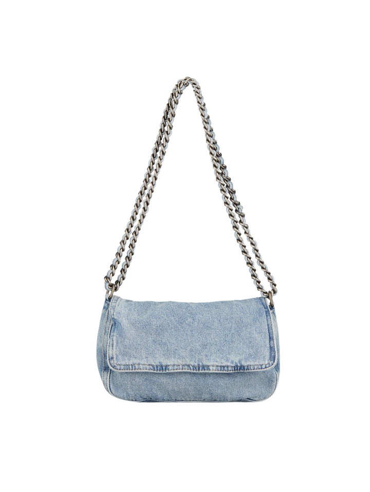 Washed Denima Hollis Bag