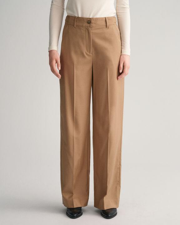 High Waist Straight Pants