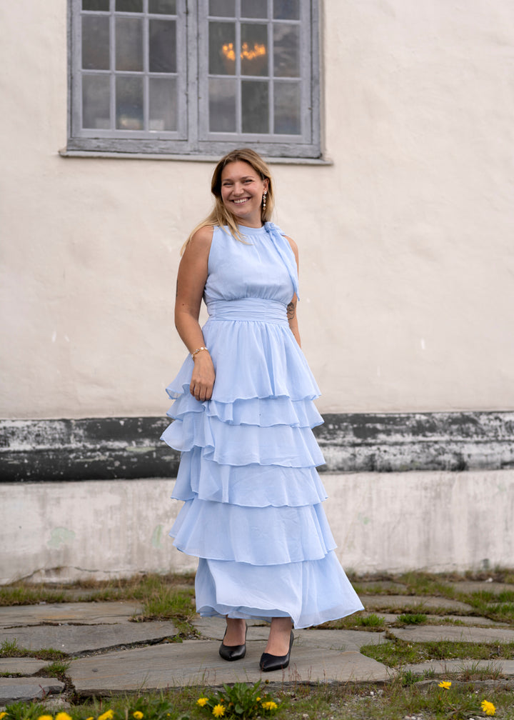 Marli Solid Chiffon Dress