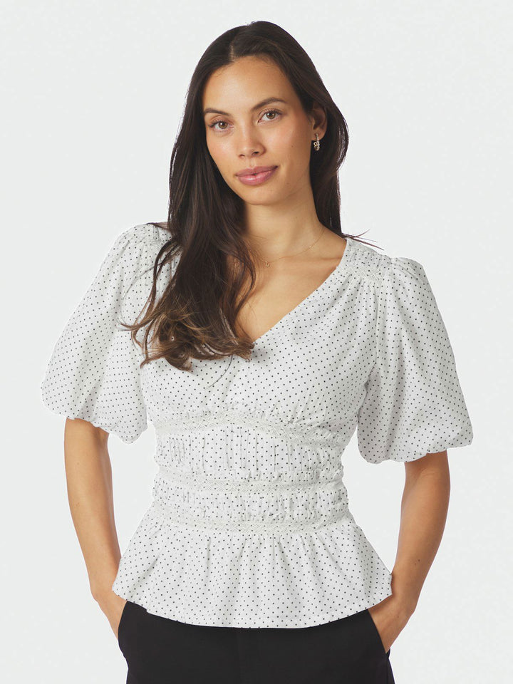 Sapura Mini Dot Blouse