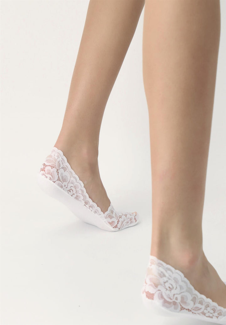 Lacy No-Show Socks
