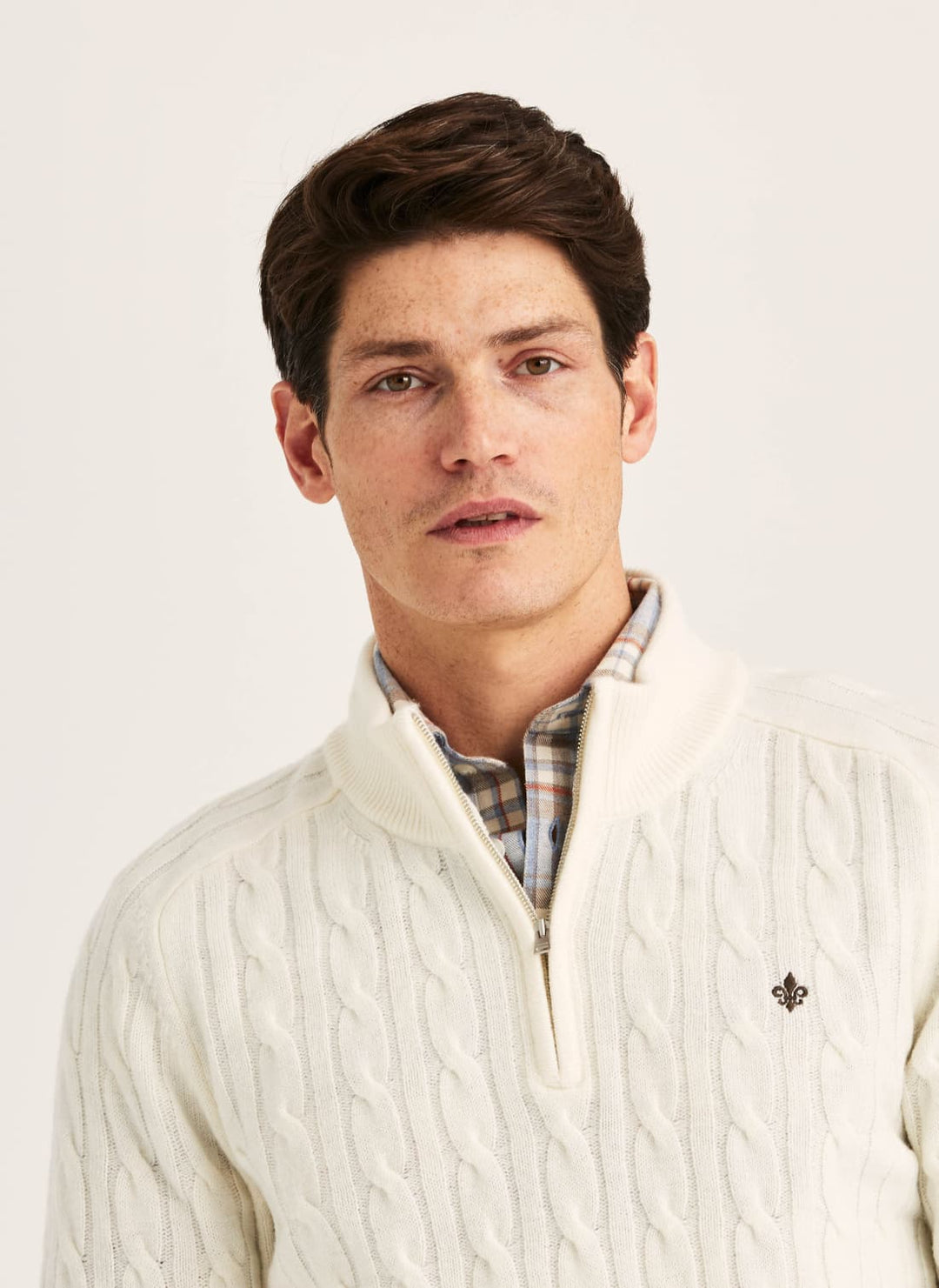 Hertford Cable Half Zip