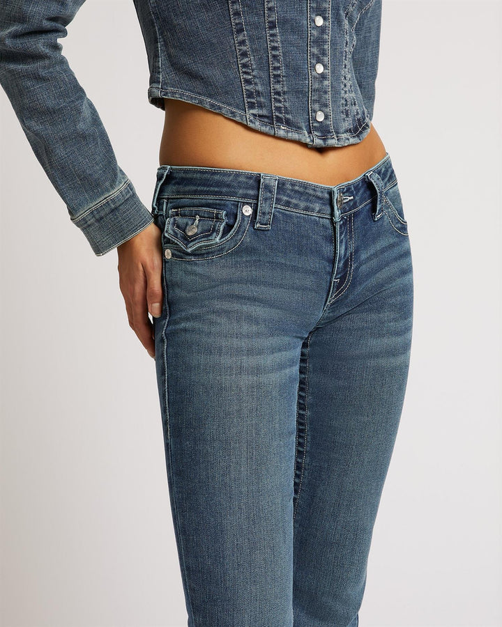 Joey Low Rise Flare Flap