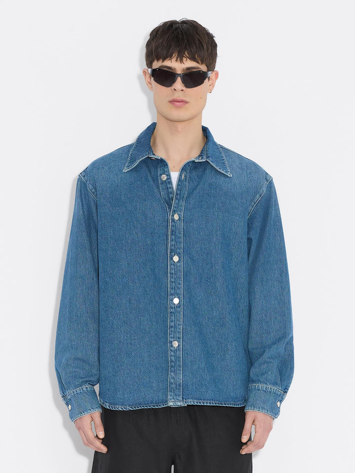 M Relaxed Denim Shirt