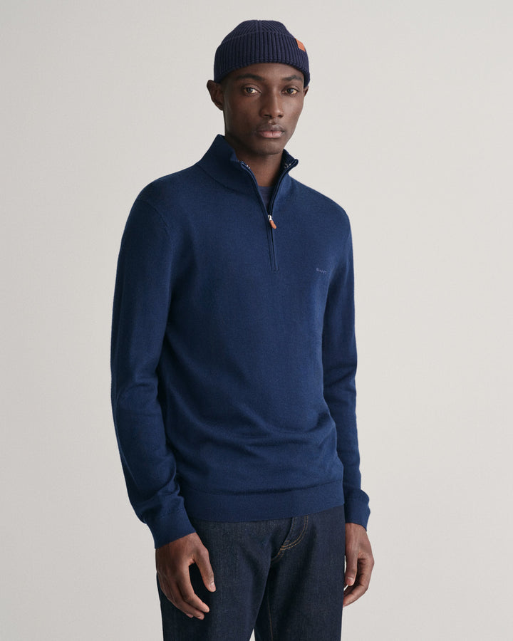 Ekstrafine Merino Wool Half-Zip