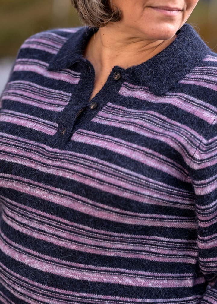 Olivia Wool Polo Sweater