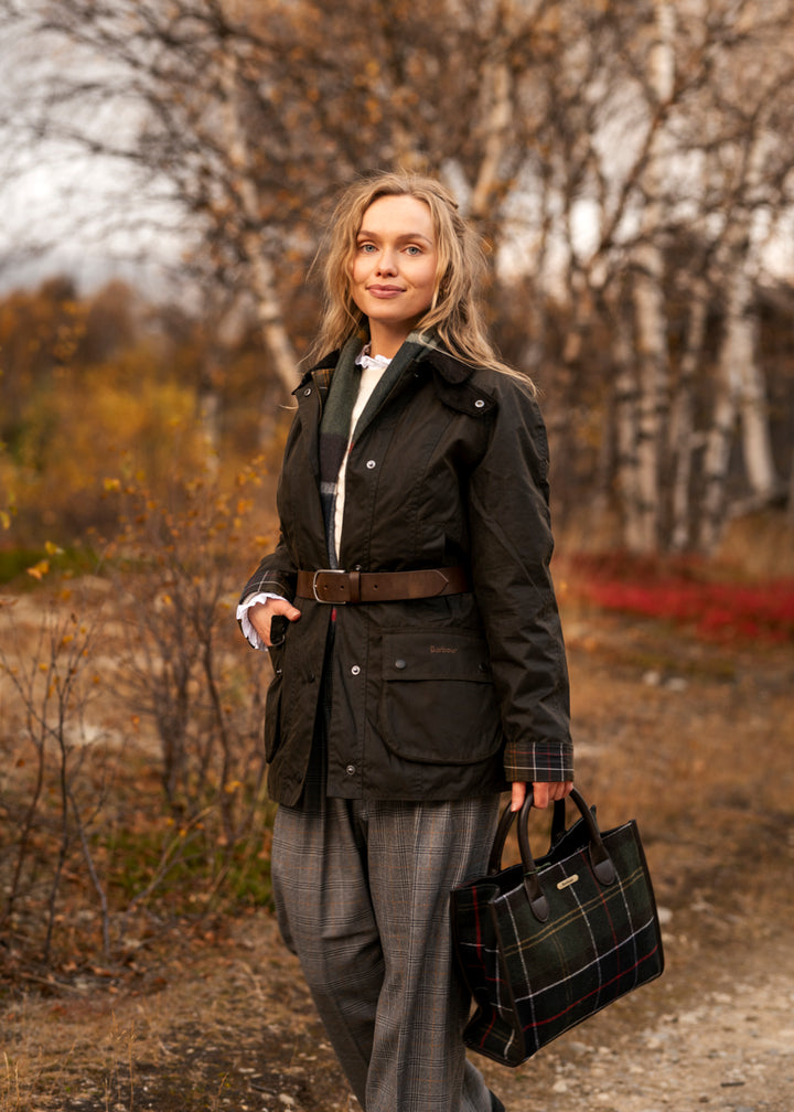 Barbour Barrhill Tartan Tote Bag