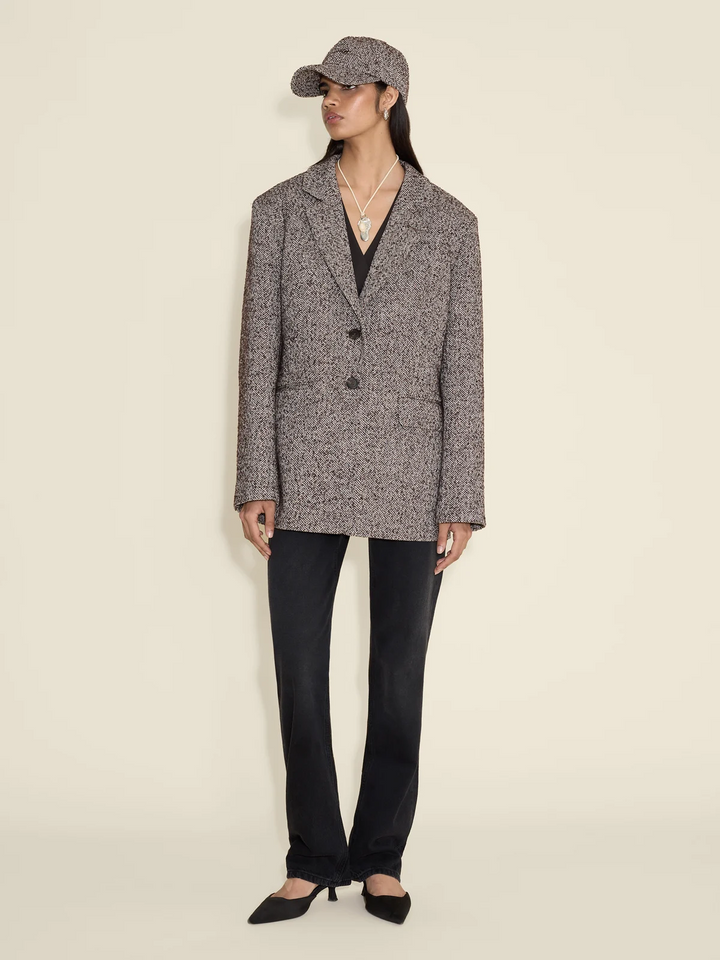 Emi Herrinbone Blazer