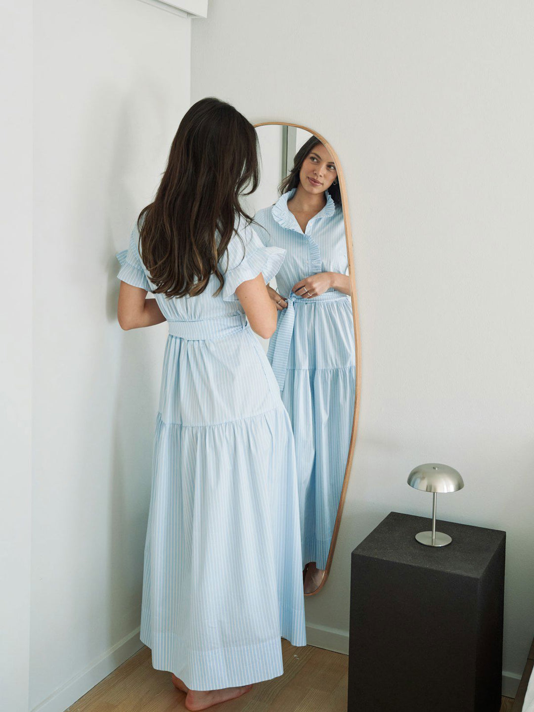 Nellie Soft Stripe Dress