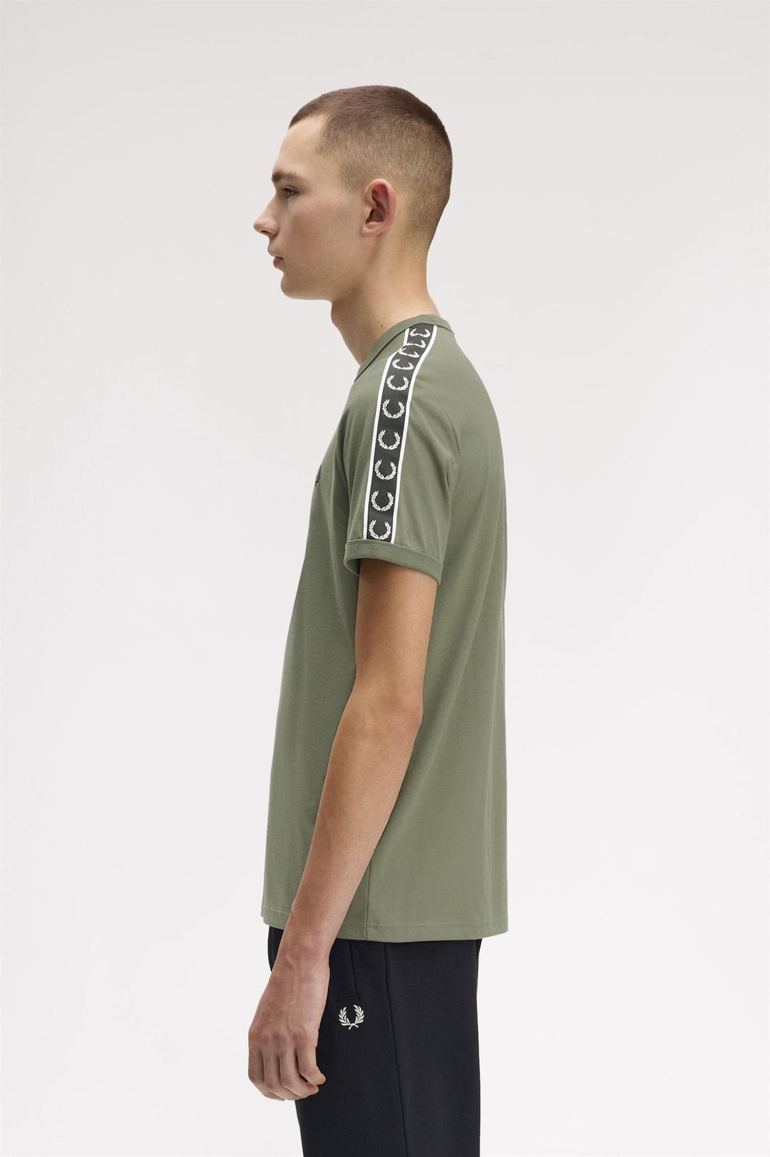 CONTRAST TAPE RINGER TEE