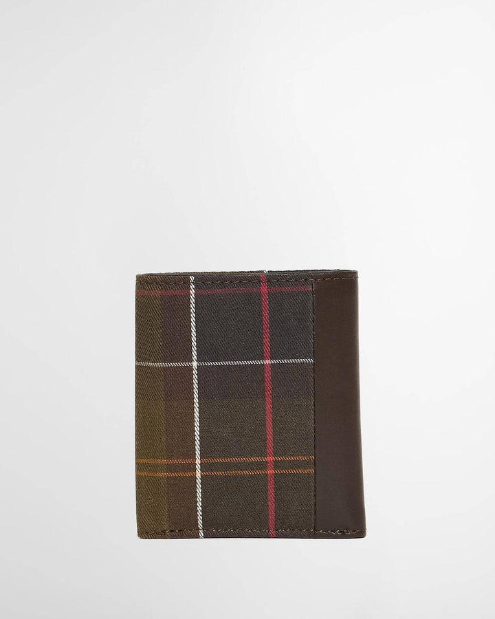 Barbour Benslie Tartan Leather Wallet