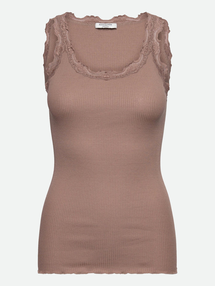 RWBabette Silk SL U-neck Lace Top