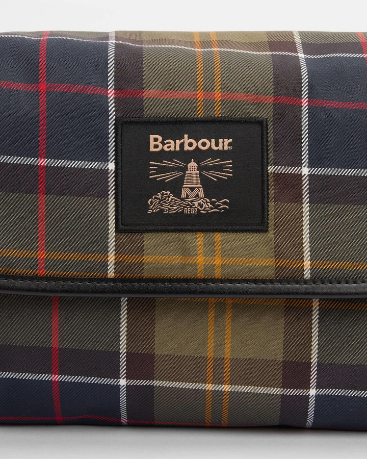 Tartan Hanging Washbag