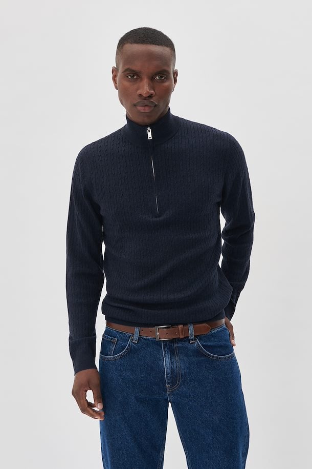 MAmason SZ Cabel half-zip