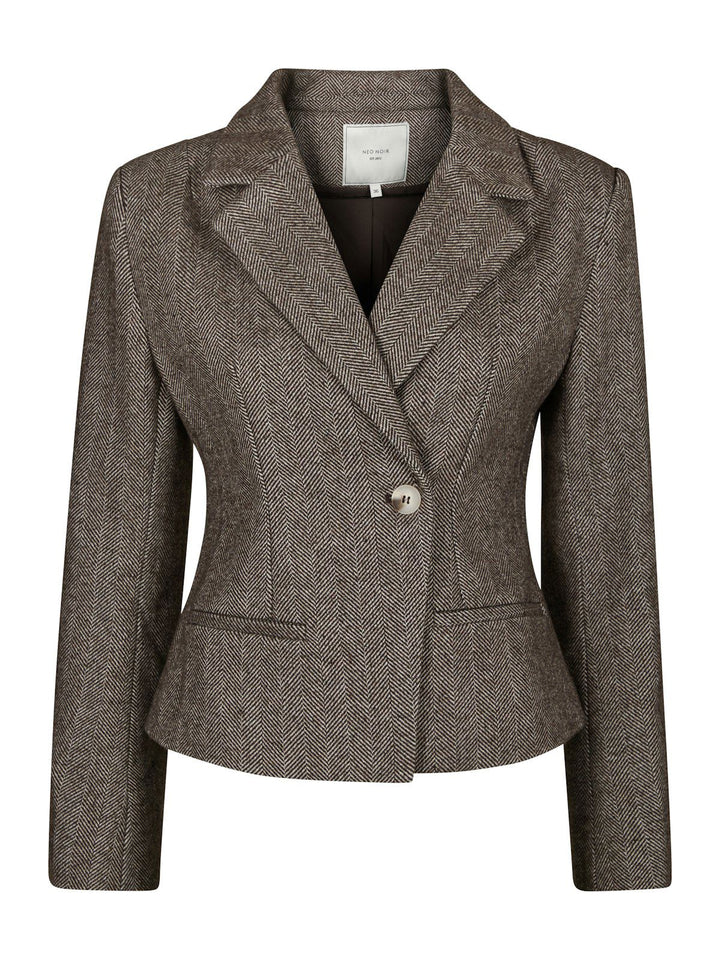 Valia Herringbone S Blazer