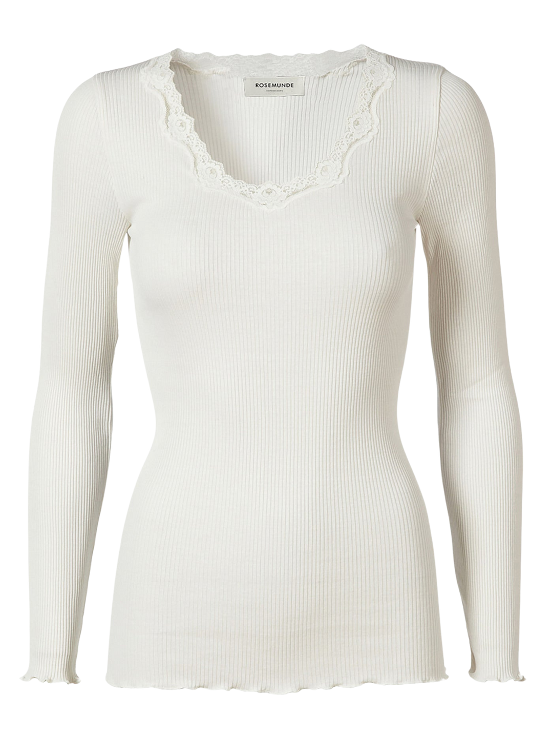 RWbabette LS U-neck Lace T-shirt