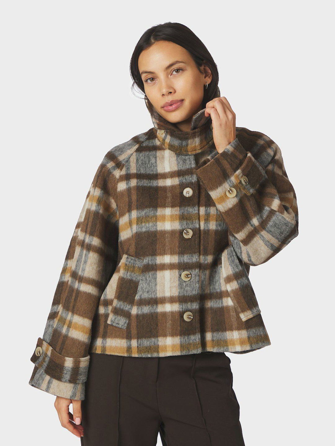 Quinn Check Jacket