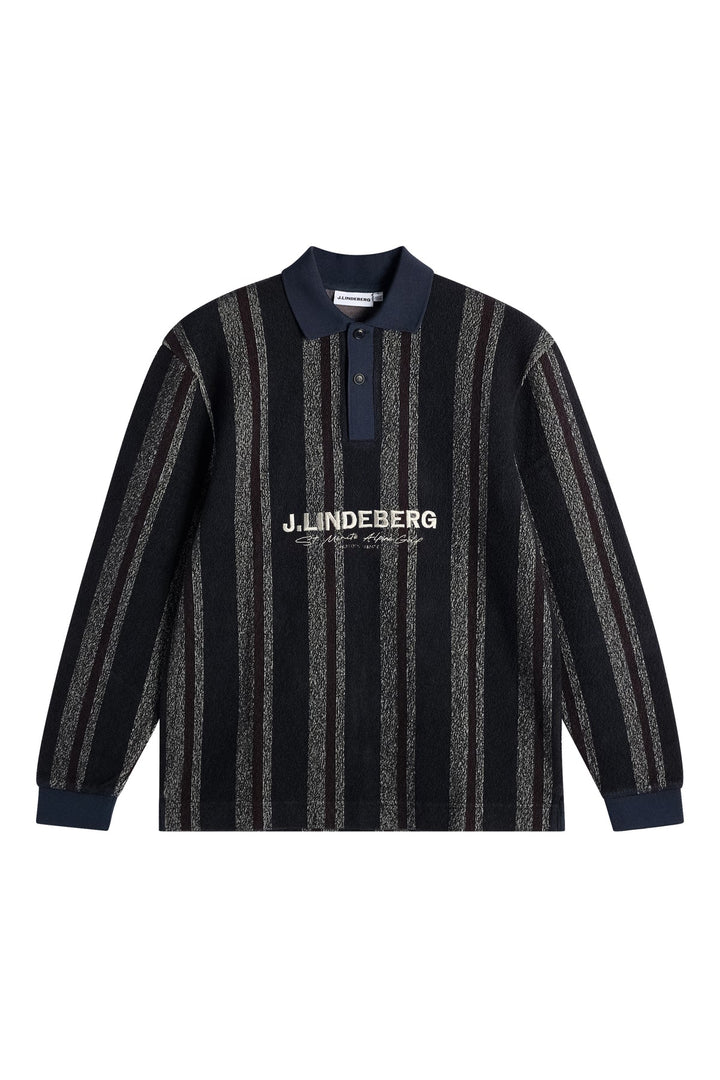 BERGMAN JACQUARD OVERSIZE POLO