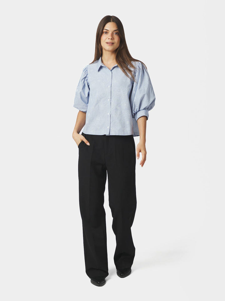 Etta Flower Stripe Shirt