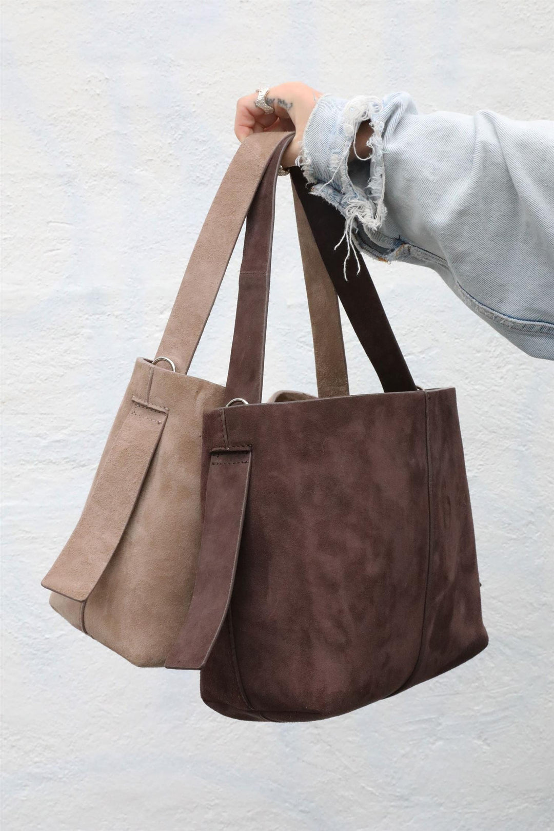 Suede Fraya Small Bag