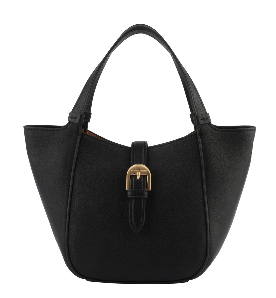 Cowhide leather convertible nano size shopper
