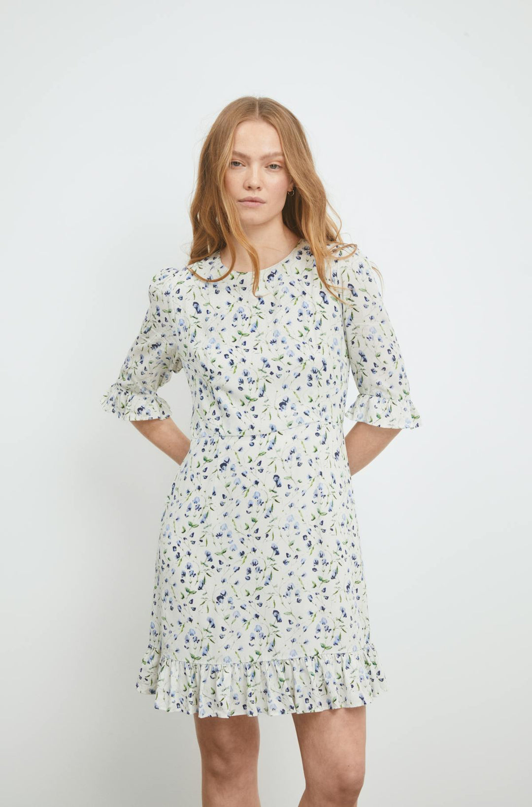 Annabella Print Dress