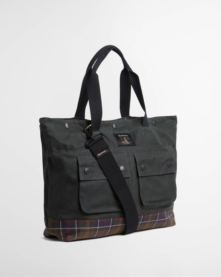 Barbour Field Wax Tote Bag