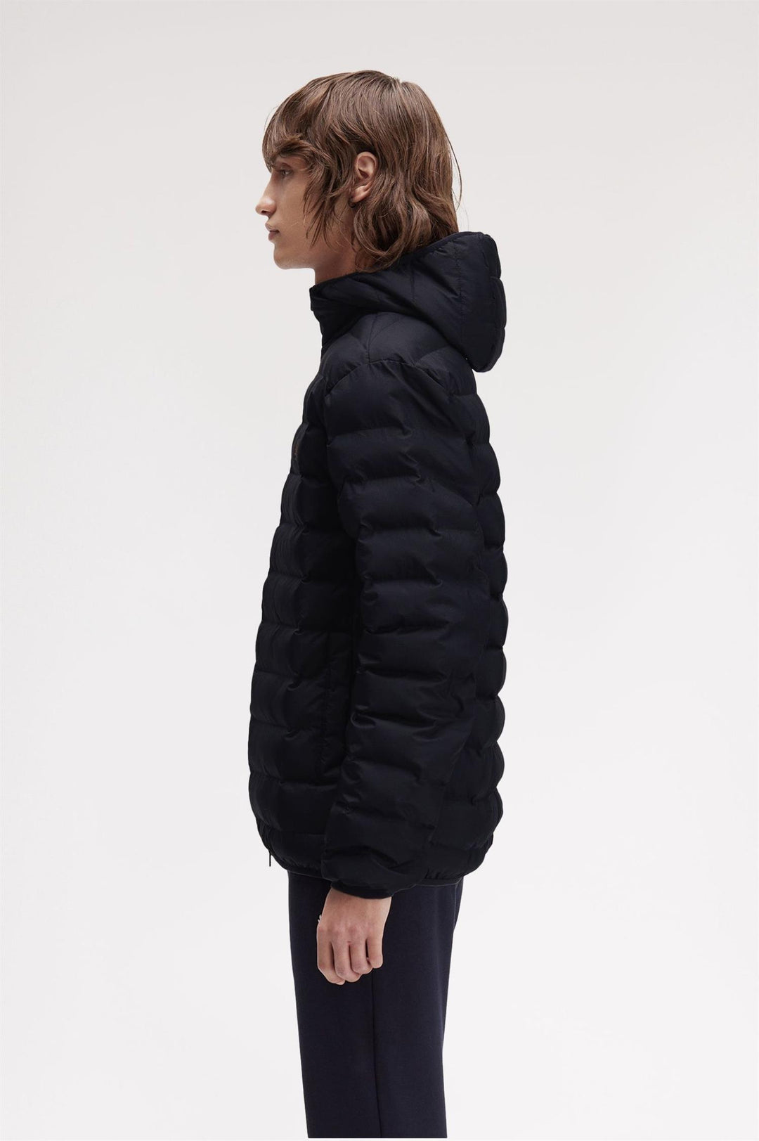 Hooded insulated jacket