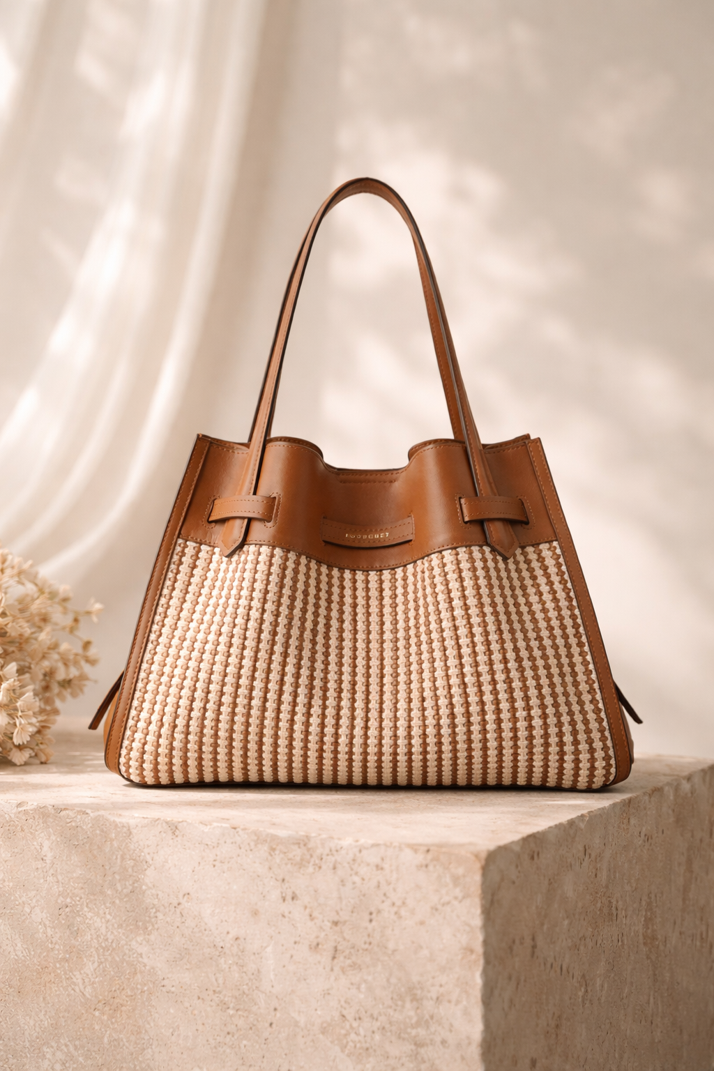 Poly Coton strap canvas L