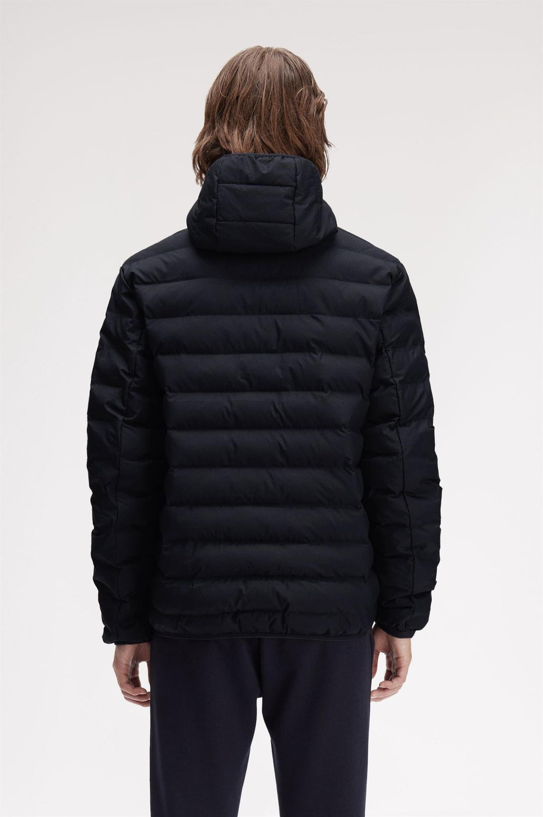 Hooded insulated jacket