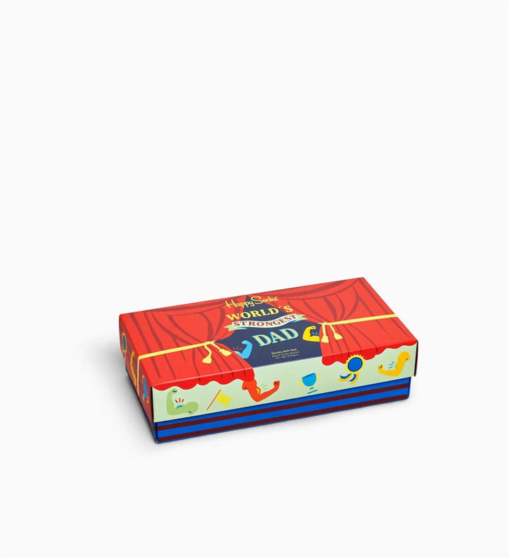 Happy socks 3pack Father's day socks gift box