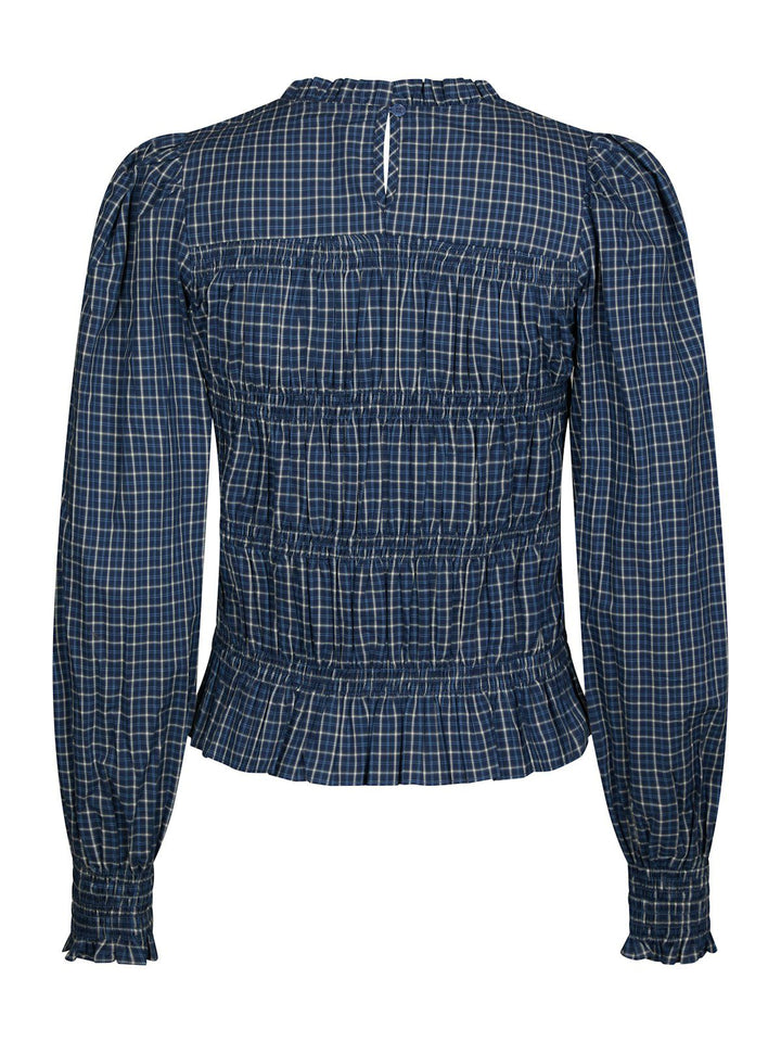 Marcia Check Blouse