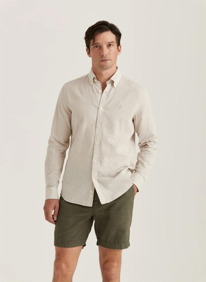 Linen Check Shirt