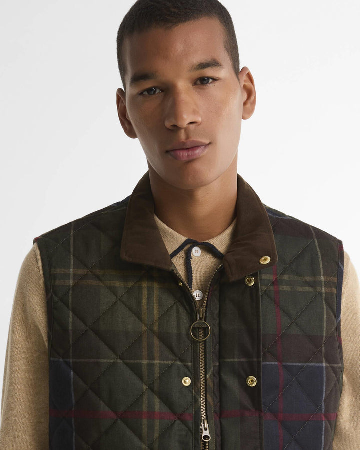 Icons Tartan Lowerdale Quilted Gilet