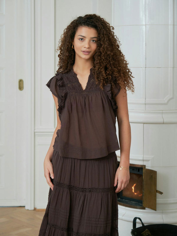 Jayla S Voile Top