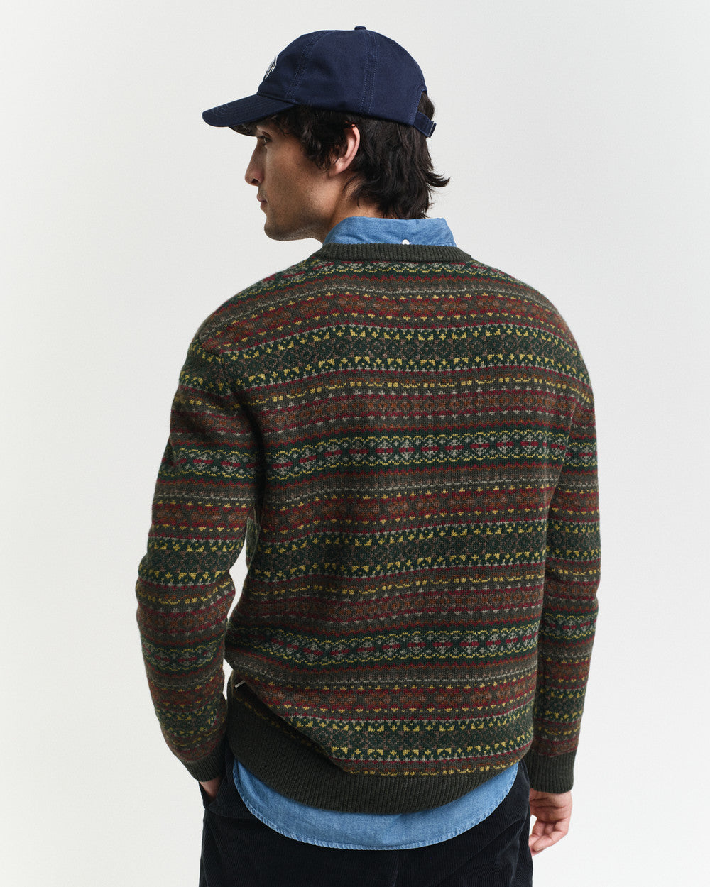 FAIR ISLE C-NECK