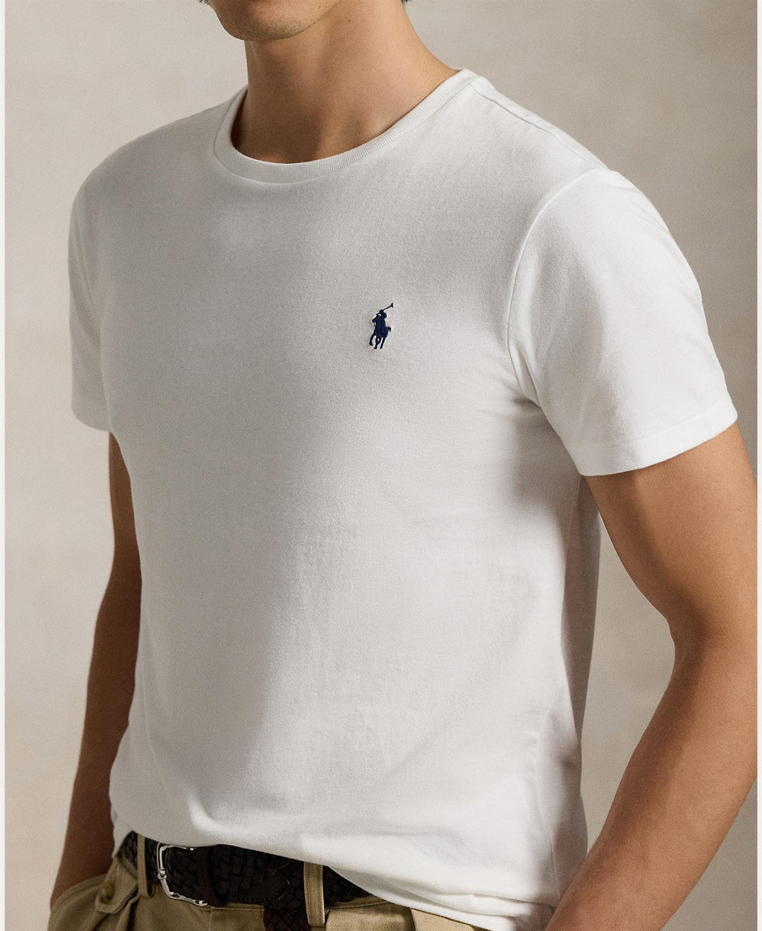 Custom Slim Fit Jersey Crewneck T-Shirt