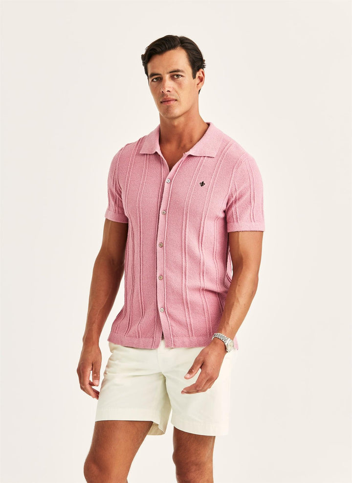 Clayton Knitted Short Sleeve Shirt