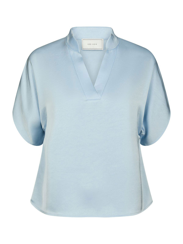 Anelle Heavy Sateen Blouse