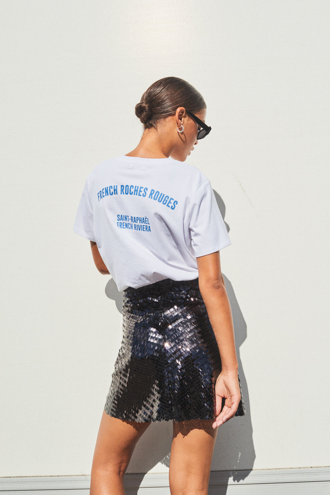 LR-Bianco-2 Sequin Skirt
