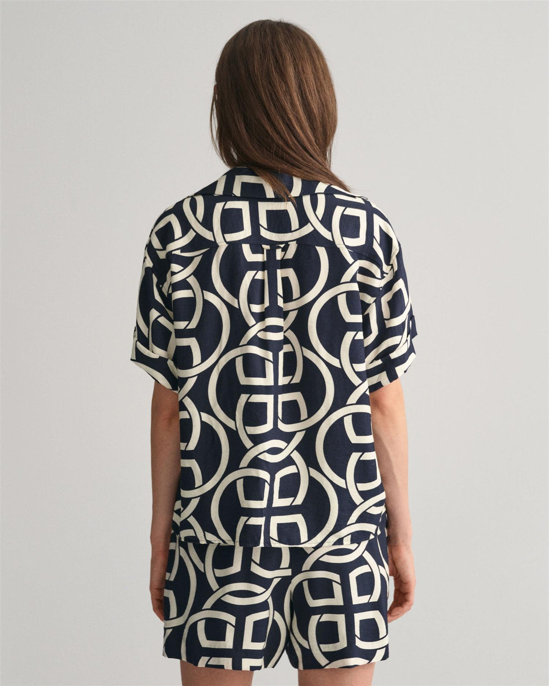 Monogram Print Shirt