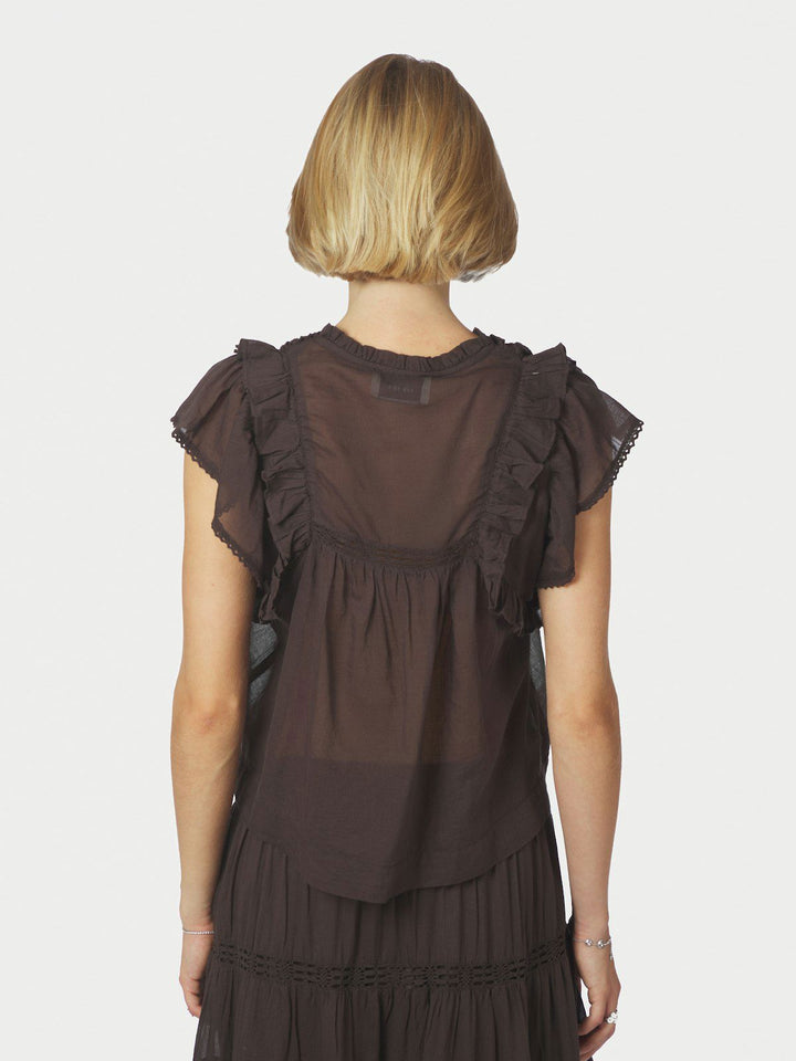 Jayla S Voile Top