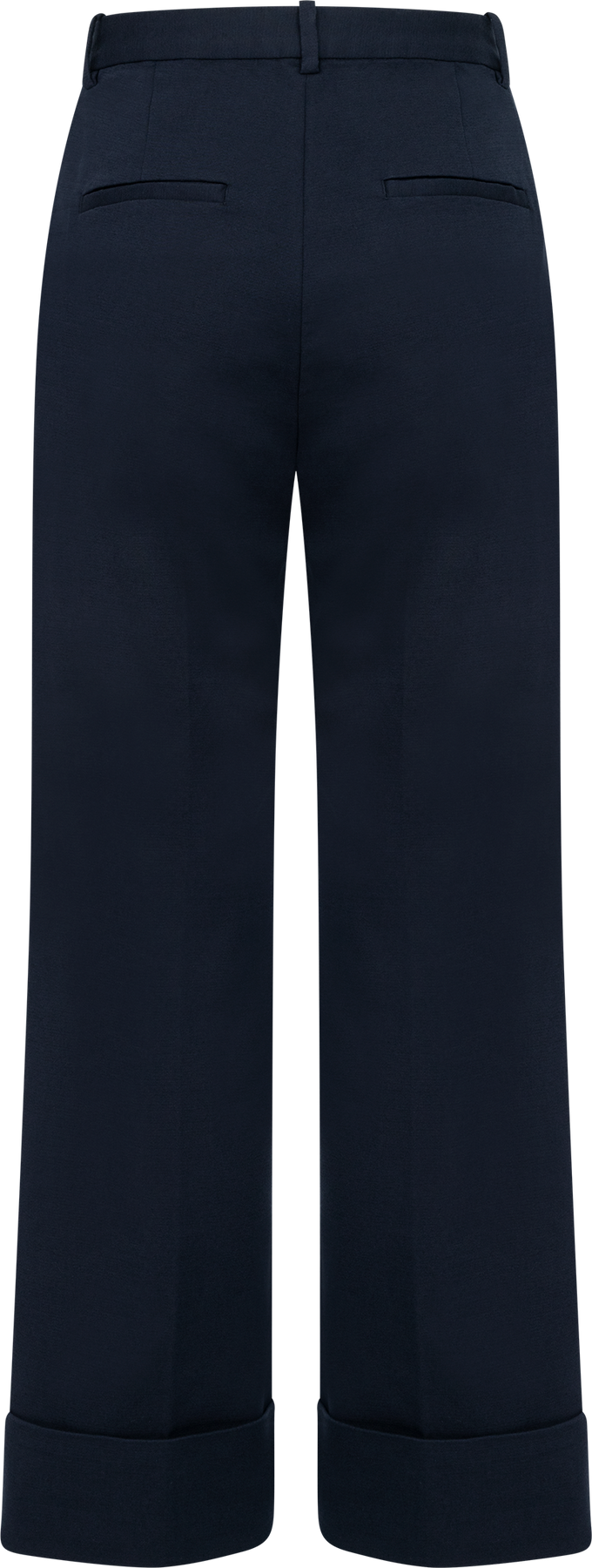 Turn-Up Crease Pants
