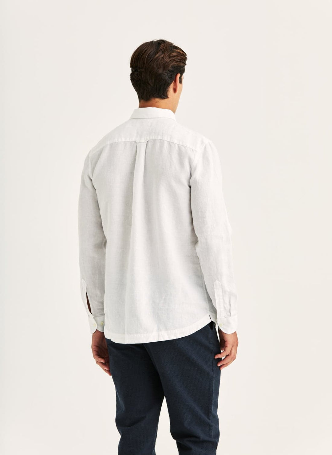 Linen Popover Shirt-Relaxed Fit